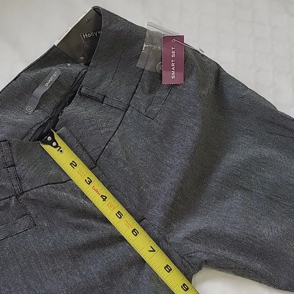 Grey Low Rise Bootcut Pants - Picture 6 of 14
